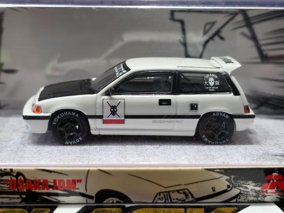 INNO イノモデル 1/64 ホンダ シビックcivic OSAKAJDM
