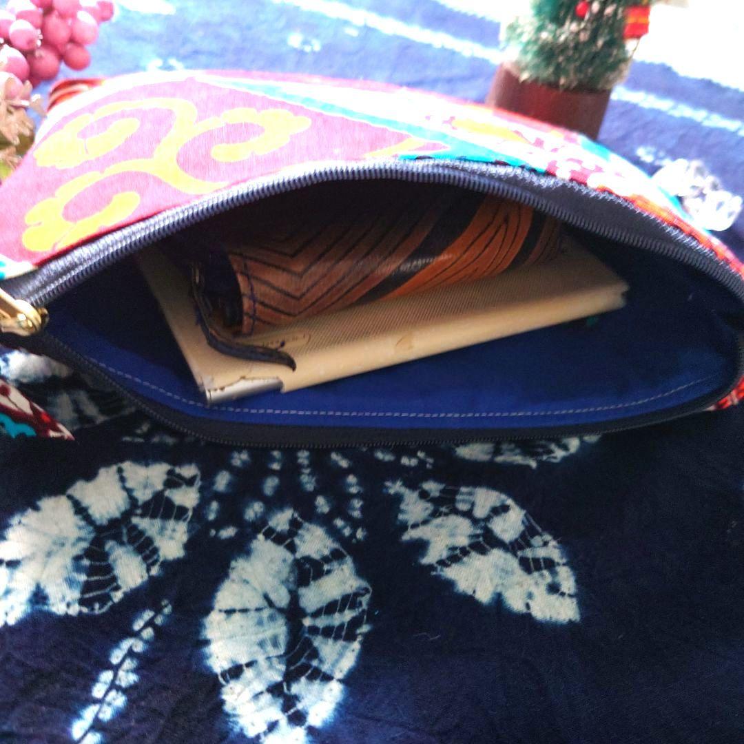 アフリカ布シリーズ　トートバッグ　BIGsize　ハンドメイド　サブバッグ付き