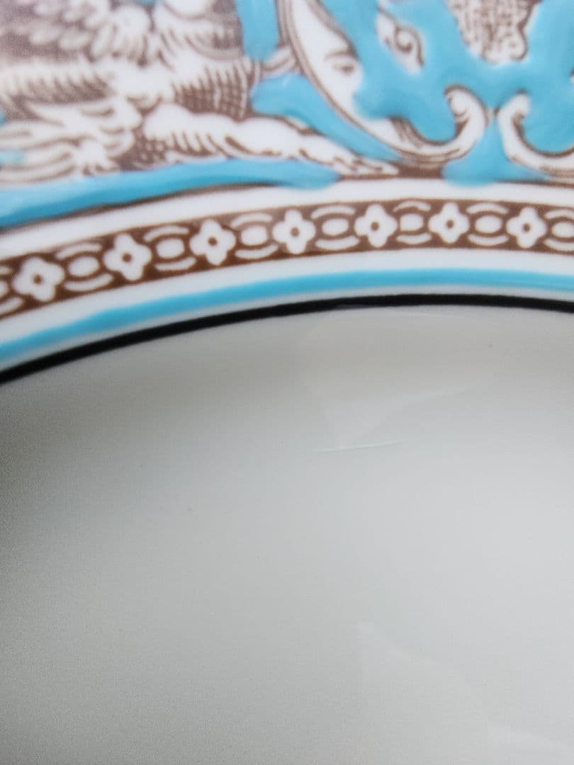 【セール】ウェッジウッド フロレンティーンターコイズ 27cmプレート2枚セット