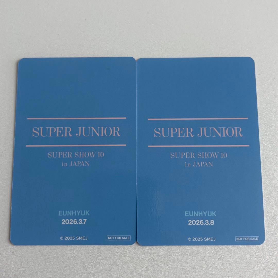 SUPERJUNIOR 3/7 3/8 アプグレ プレミアム トレカ ウニョク