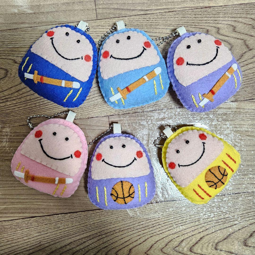 部活お守りだるまさん/ハンドメイド