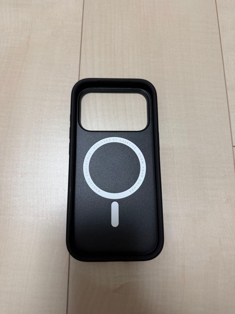 CASETiFY ブラック MagSafe対応 iPhone17pro