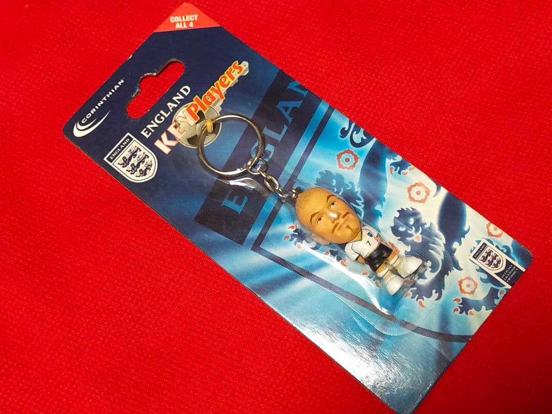 ◆　ベッカム　オーウェン　エリクソン　◆イングランド◆フィギュア　キーホルダー◆