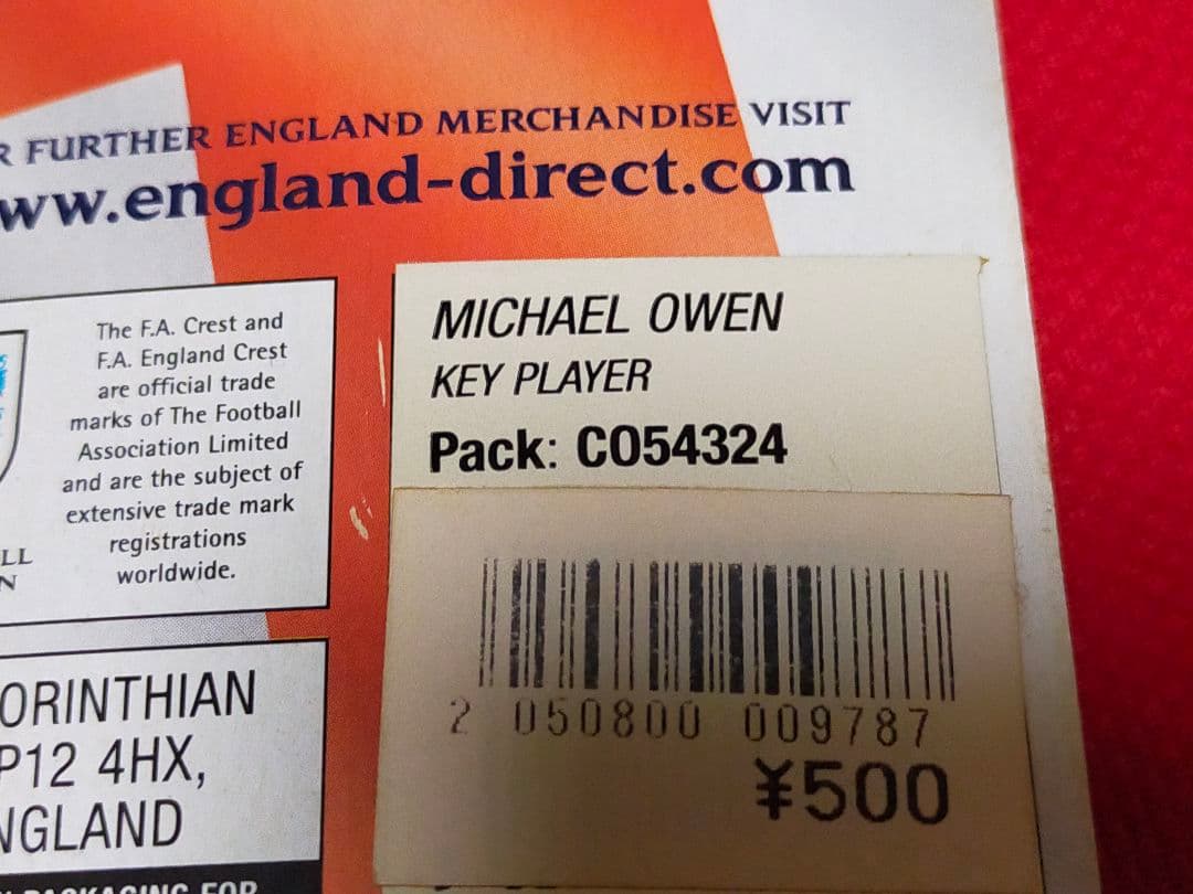 ◆　ベッカム　オーウェン　エリクソン　◆イングランド◆フィギュア　キーホルダー◆