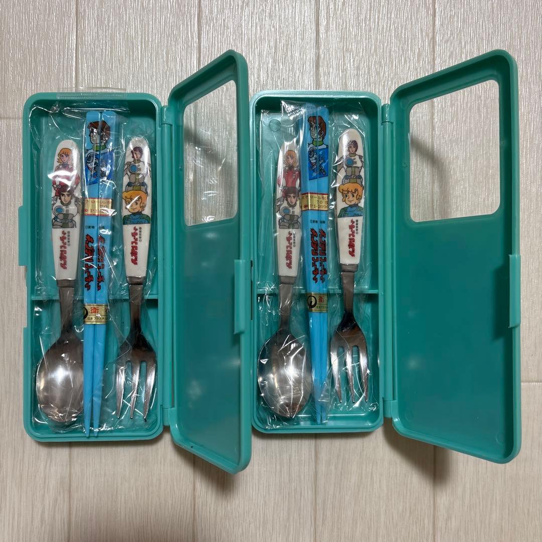 キャプテンフューチャー　カトラリー　２つ