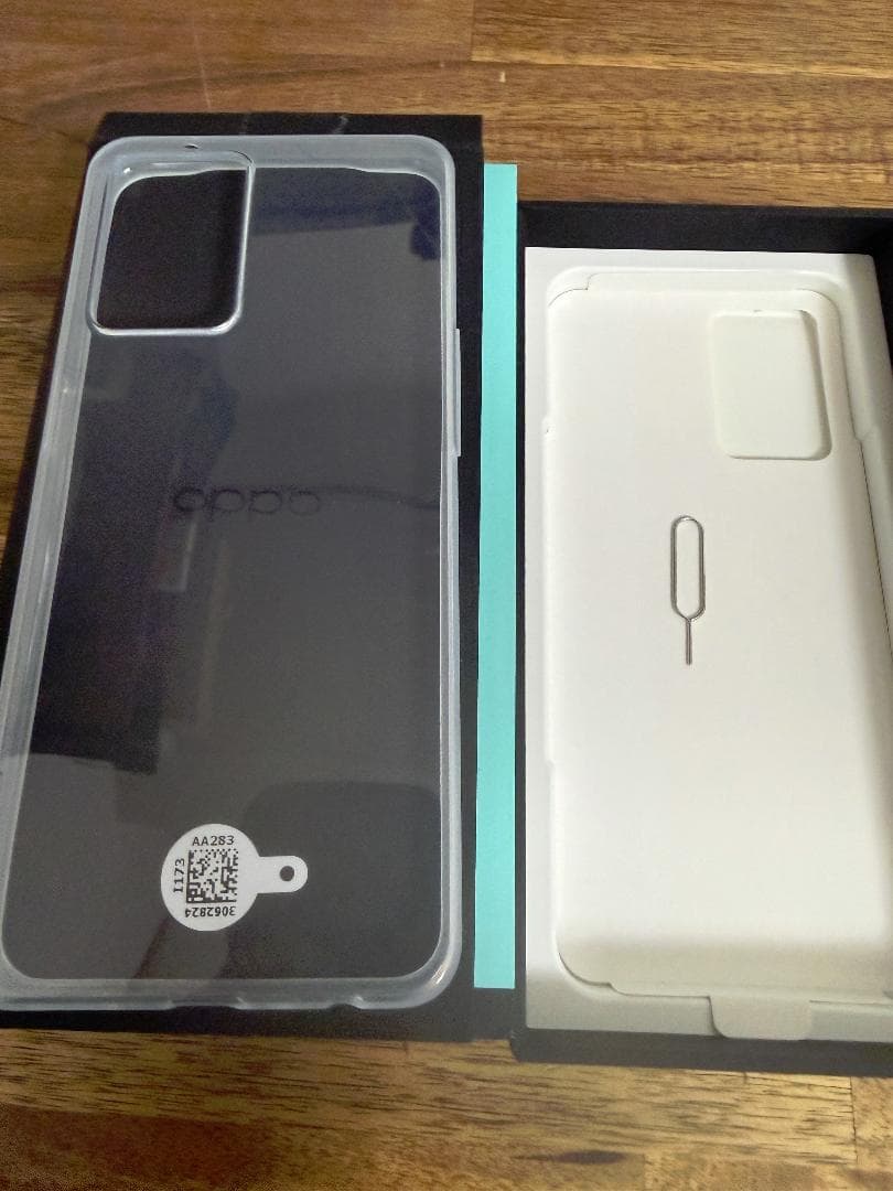 OPPO Reno7a ドリームブルー ケース付き