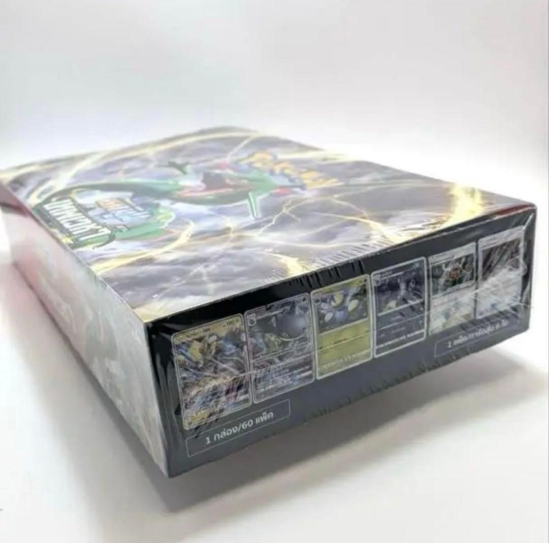 ポケモンカード 裂空のカリスマ シュリンク付き未開封BOXタイ語版 おまけ付き！