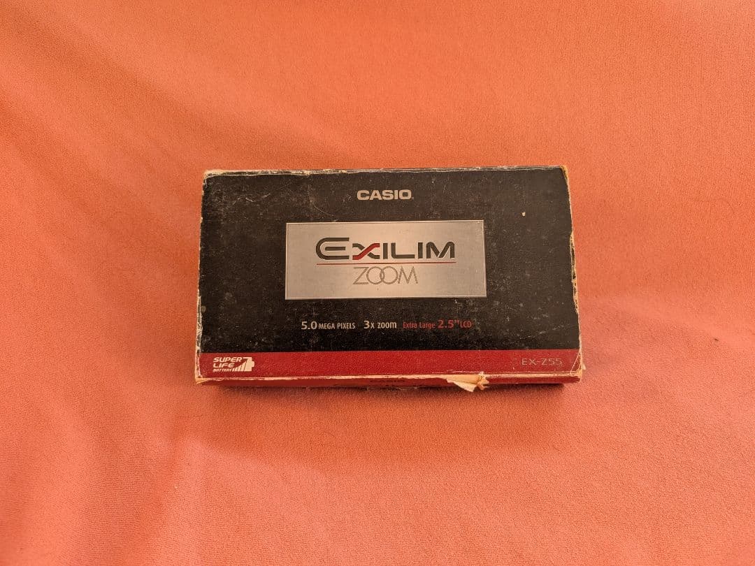 【箱付きフルセット】CASIO EXILIM EX-Z55 付属品有り ブラウン