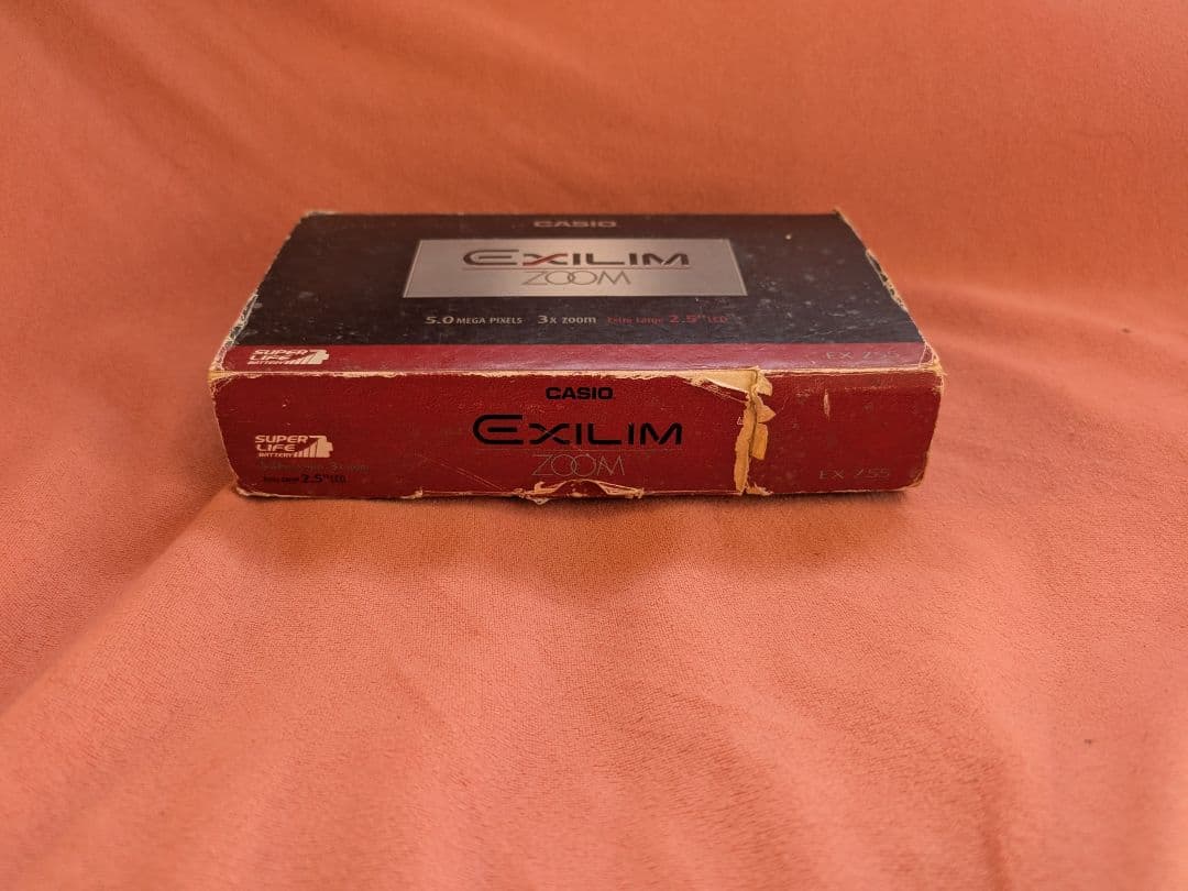 【箱付きフルセット】CASIO EXILIM EX-Z55 付属品有り ブラウン