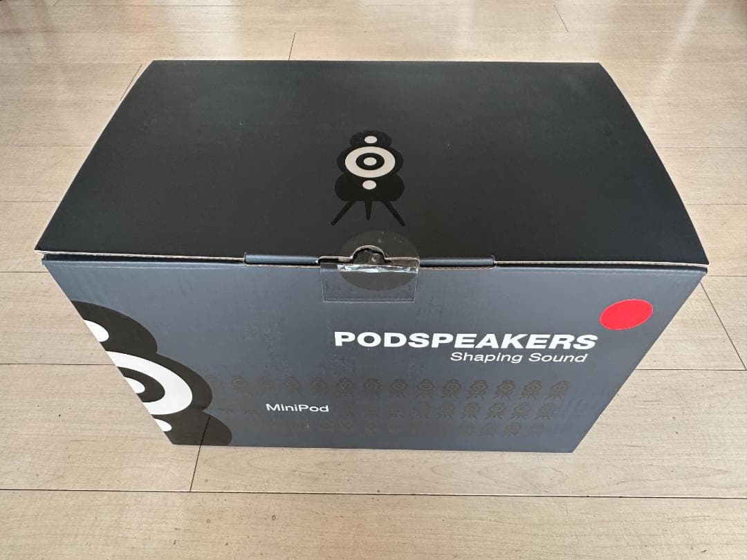 【ほぼ未使用】MiniPod mk4 スピーカー red（1本）