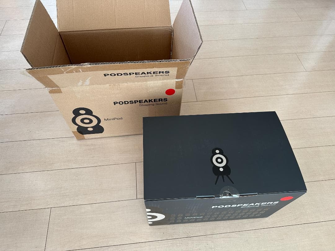 【ほぼ未使用】MiniPod mk4 スピーカー red（1本）