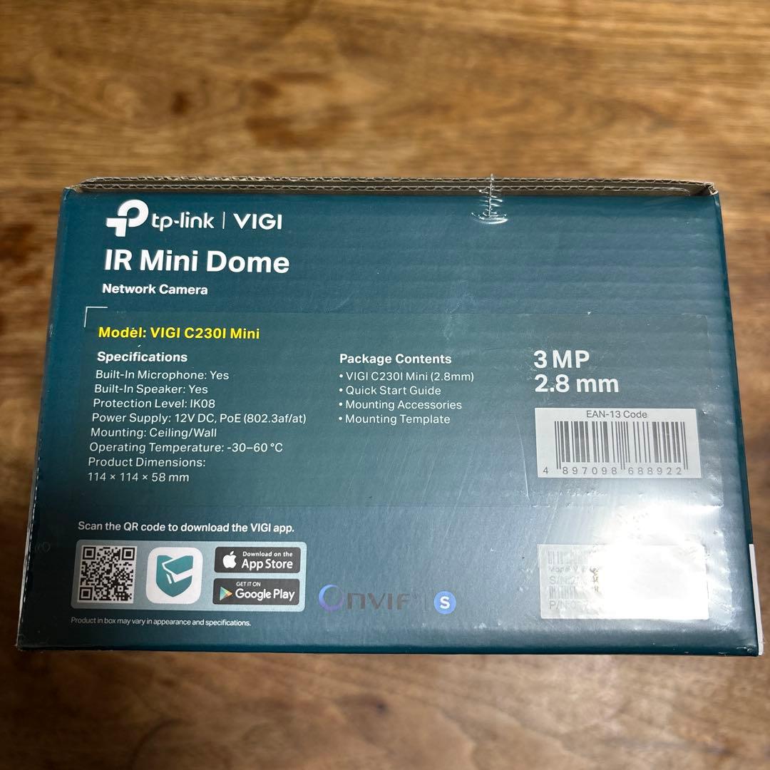 [新品] tp-link VIGI C230I Mini IRカメラ
