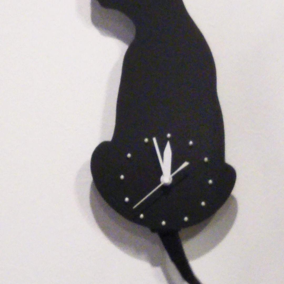 しっぽ時計(黒ラブラドール)