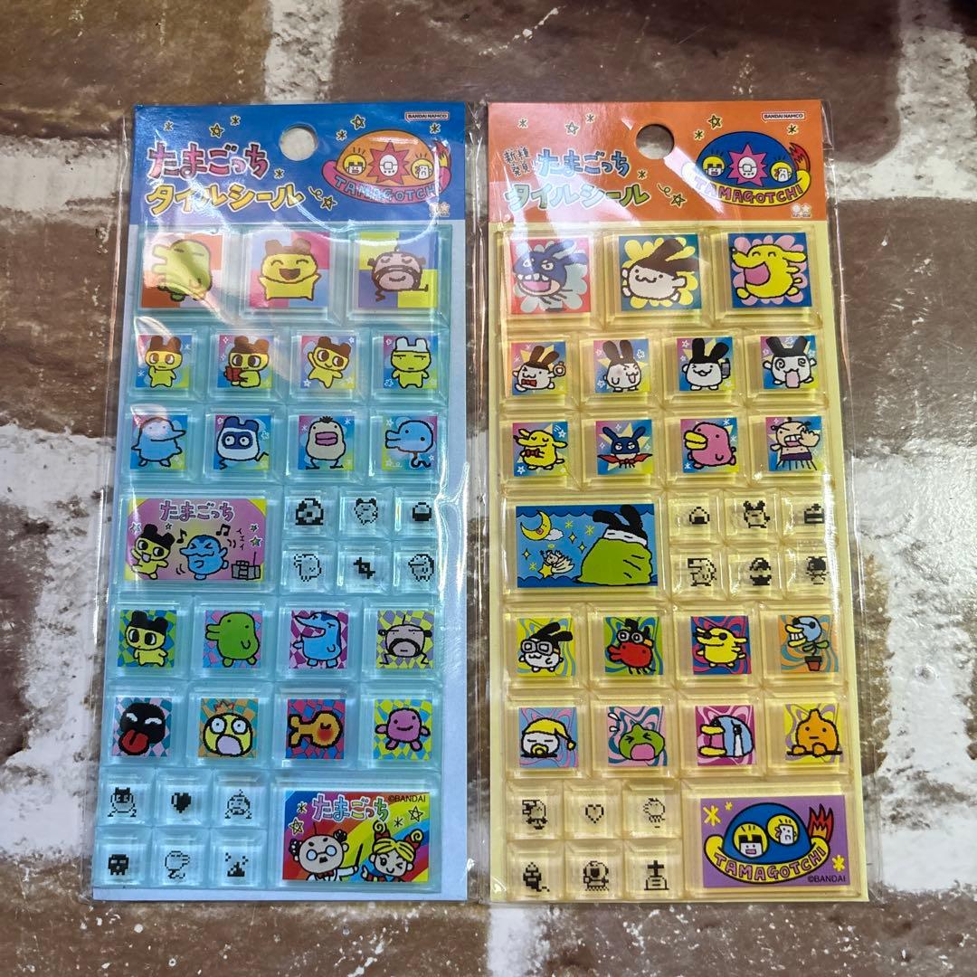 シールセット 4種（エスターバニー、たまごっち、サンリオ、メゾピアノ）