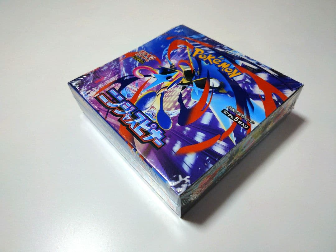 新品未開封 ポケモンカードゲーム ニンジャスピナー BOX シュリンク付き　重量