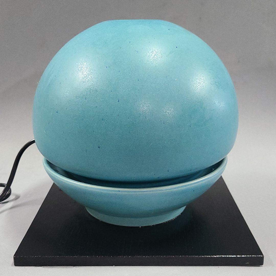 信楽焼 湧水みずたま 電動モーター、黒板付 直径２５cm