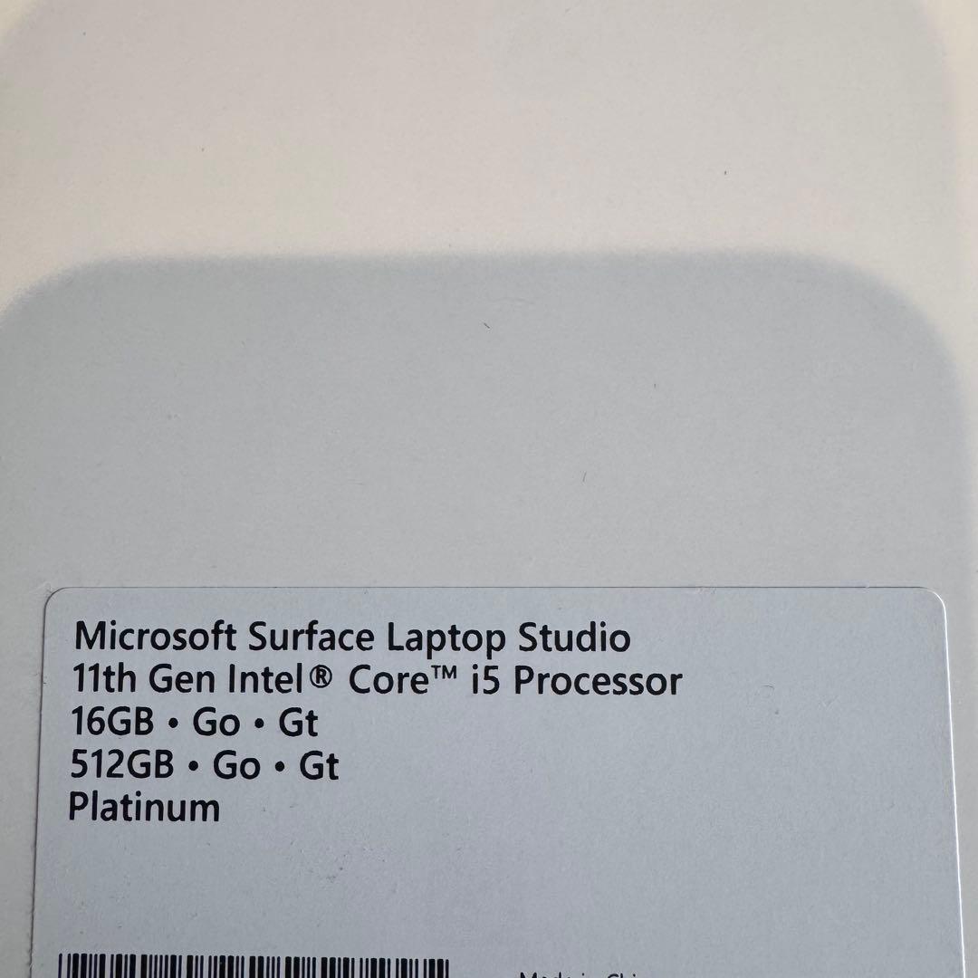 Windowsノート本体 Windows Surface Laptop Studio