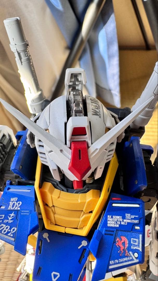 PGU RX-78-2 ガンダム完成品 メタルパーツ DELPI Decal