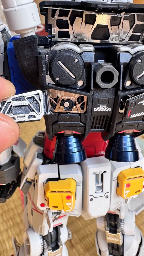 PGU RX-78-2 ガンダム完成品 メタルパーツ DELPI Decal
