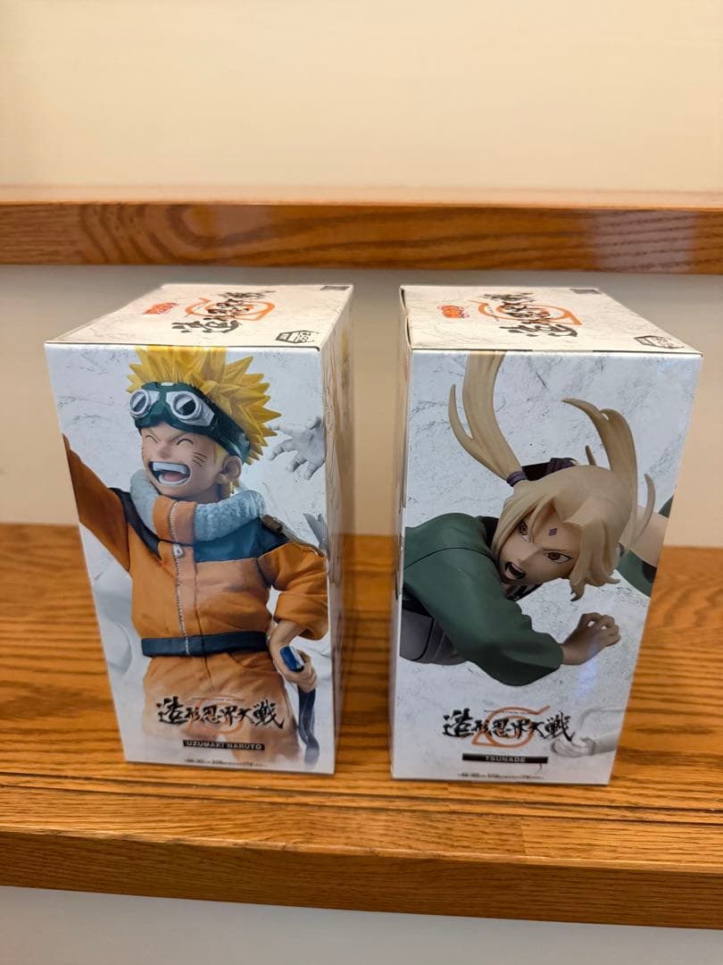NARUTO 造形忍界大戦 ナルト 綱手　フィギュアセット