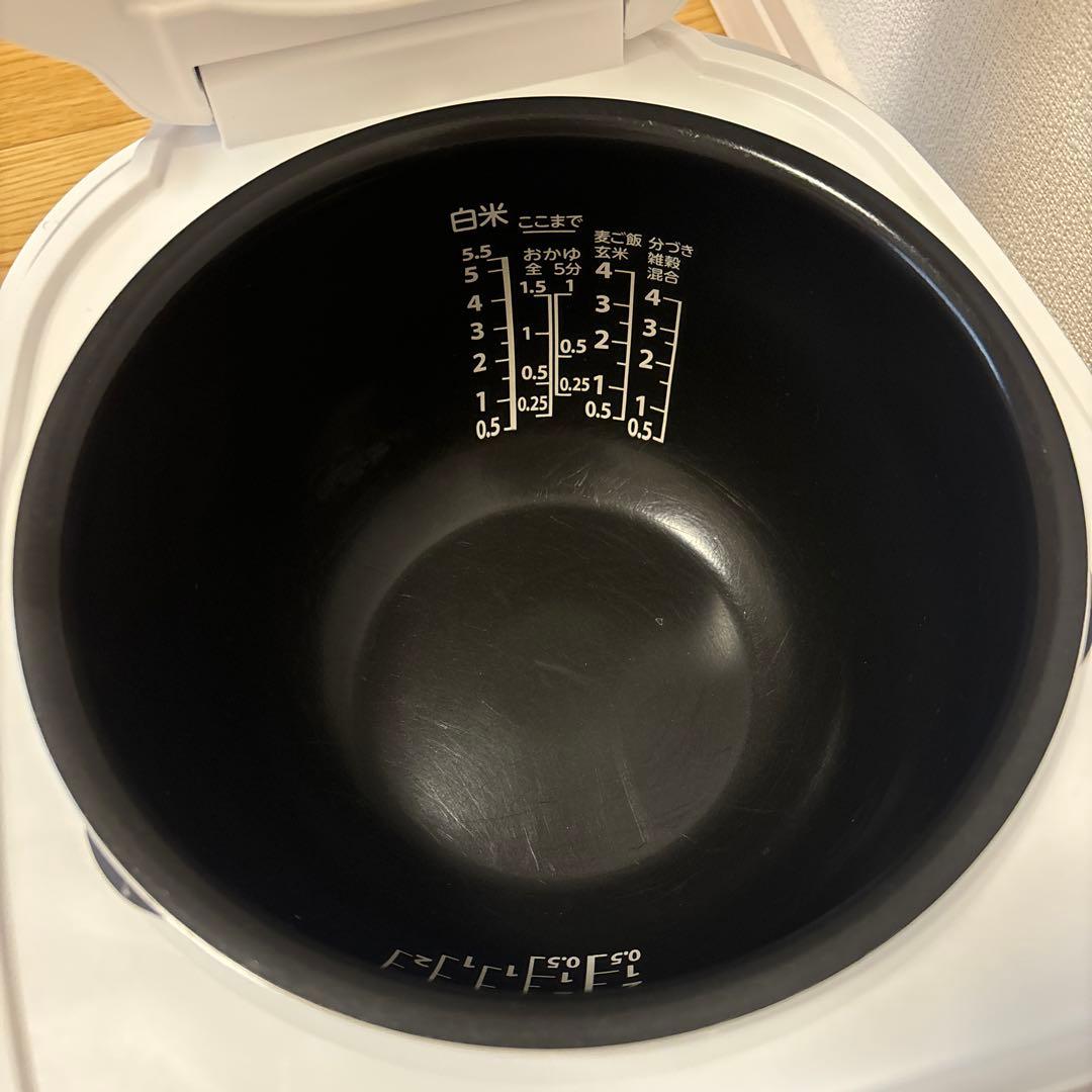 TOSHIBA 炊飯器 ホワイト IHジャー 23年製