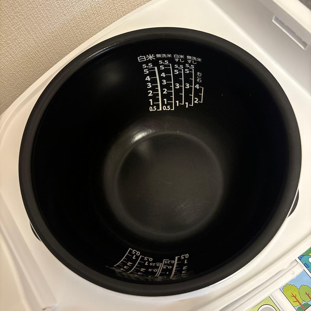 TOSHIBA 炊飯器 ホワイト IHジャー 23年製