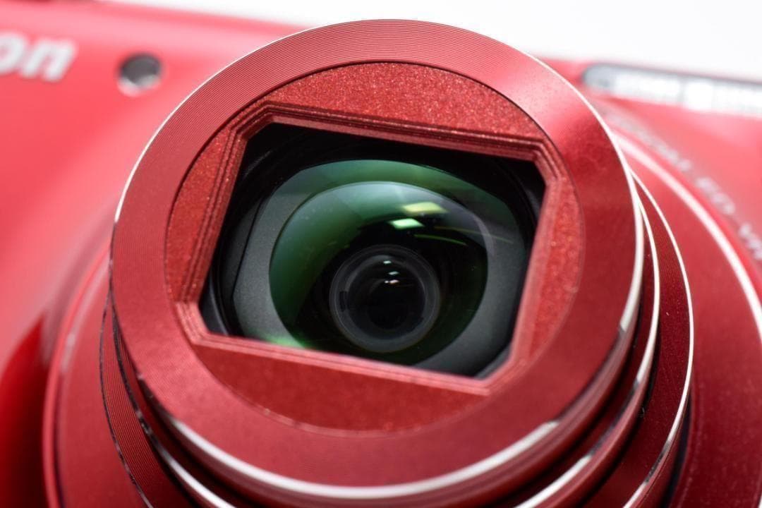 【お値下げ歓迎・ほぼ新品】 Nikon COOLPIX S6400 レッド