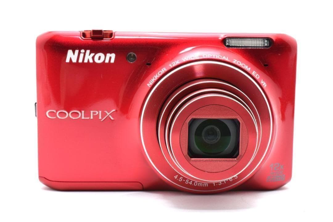 【お値下げ歓迎・ほぼ新品】 Nikon COOLPIX S6400 レッド