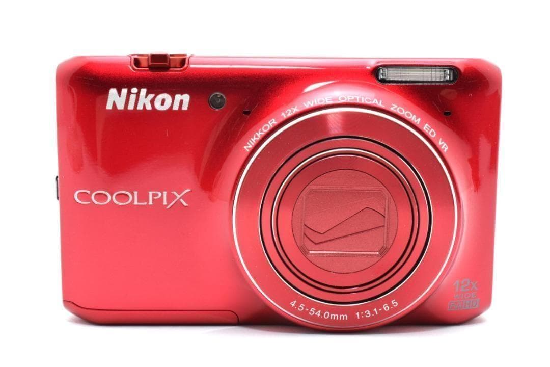 【お値下げ歓迎・ほぼ新品】 Nikon COOLPIX S6400 レッド
