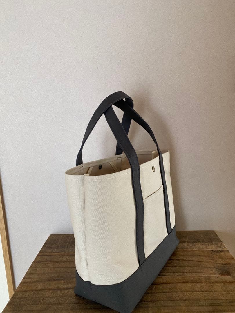 【送料込】帆布トートバッグL肩掛けタイプ
