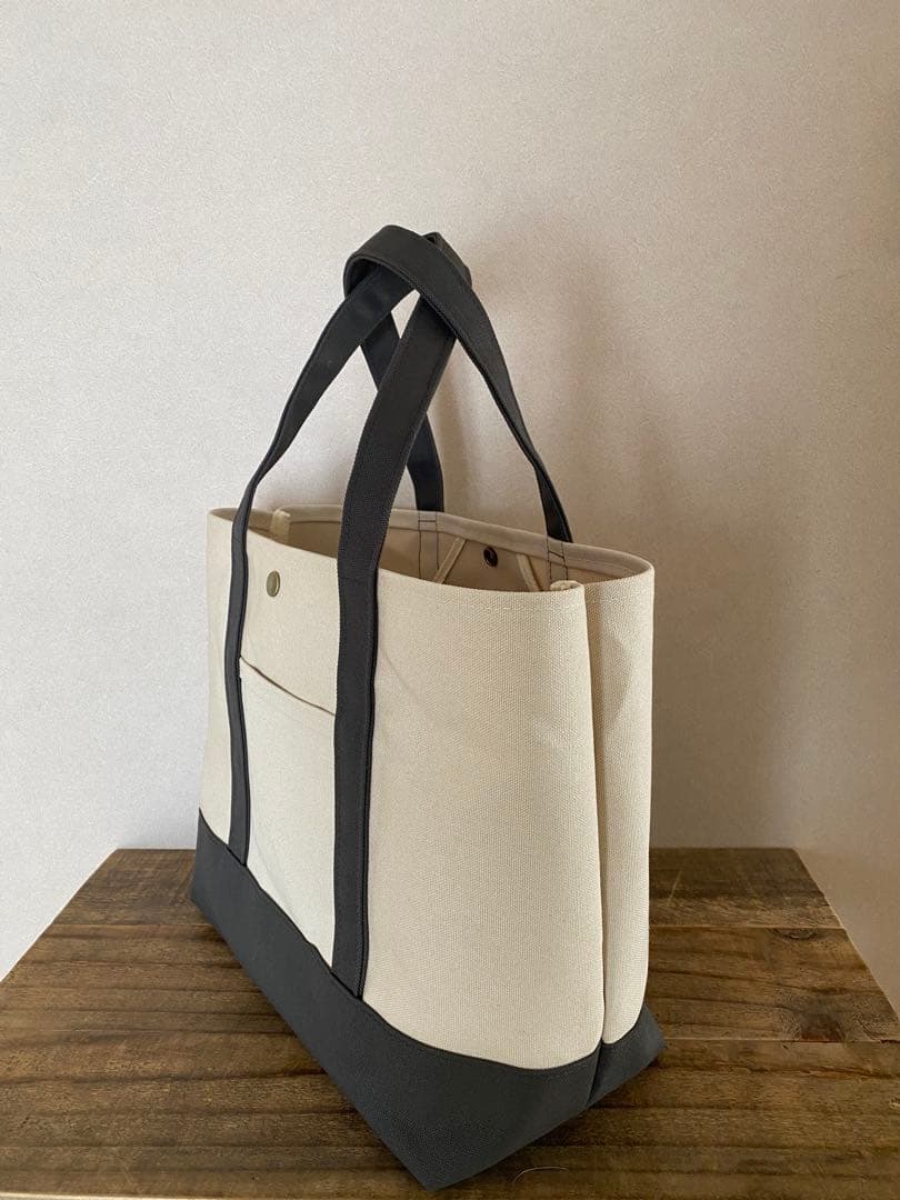 【送料込】帆布トートバッグL肩掛けタイプ