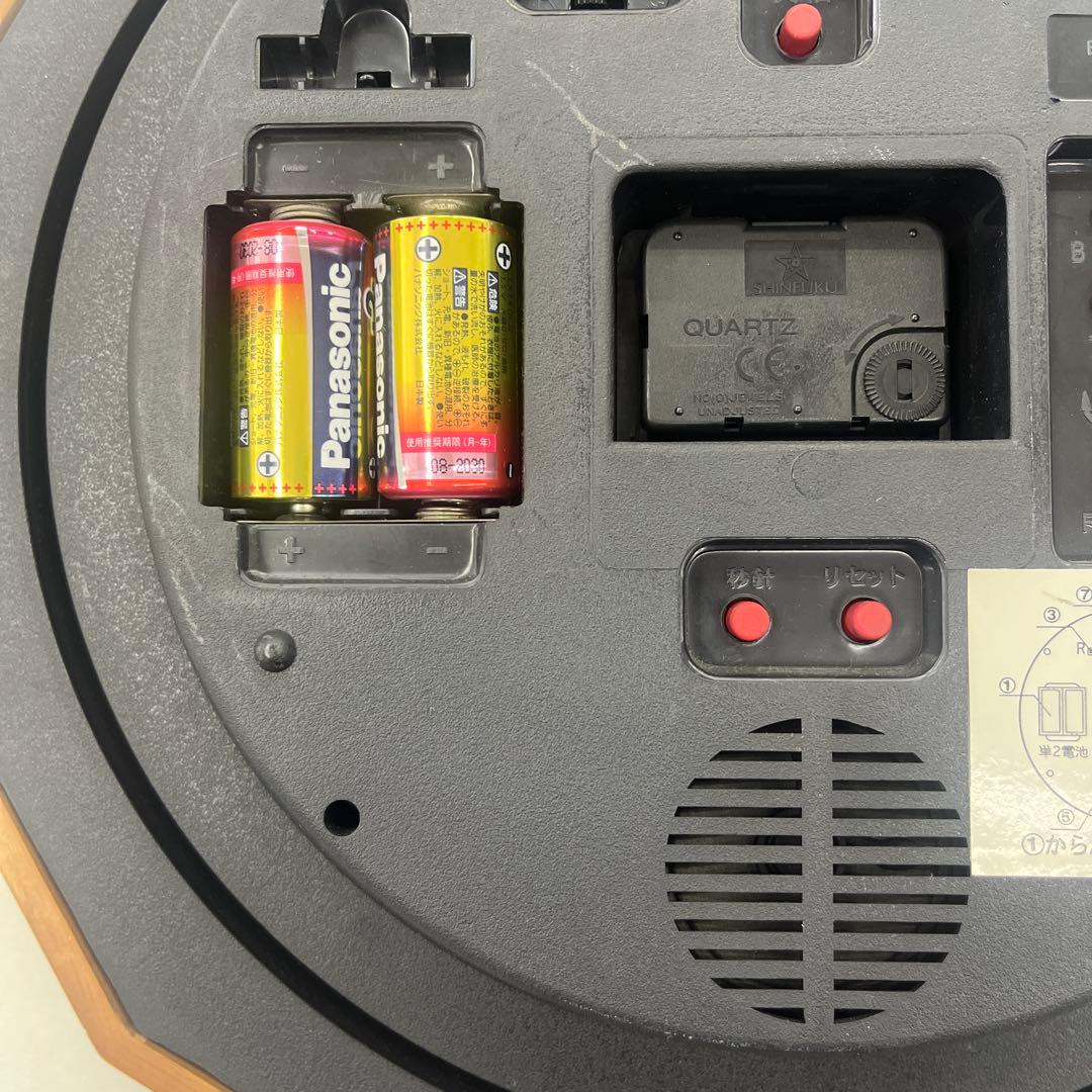 エルジン 壁掛け時計 メロディ時計 電波時計 野鳥