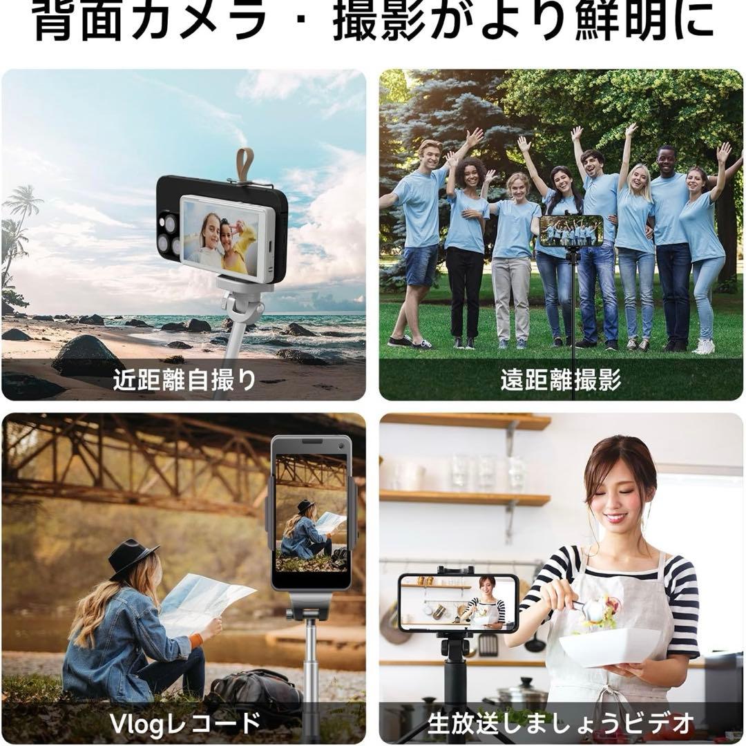 無線　自撮り　外つけ　モニター　と防犯カメラ