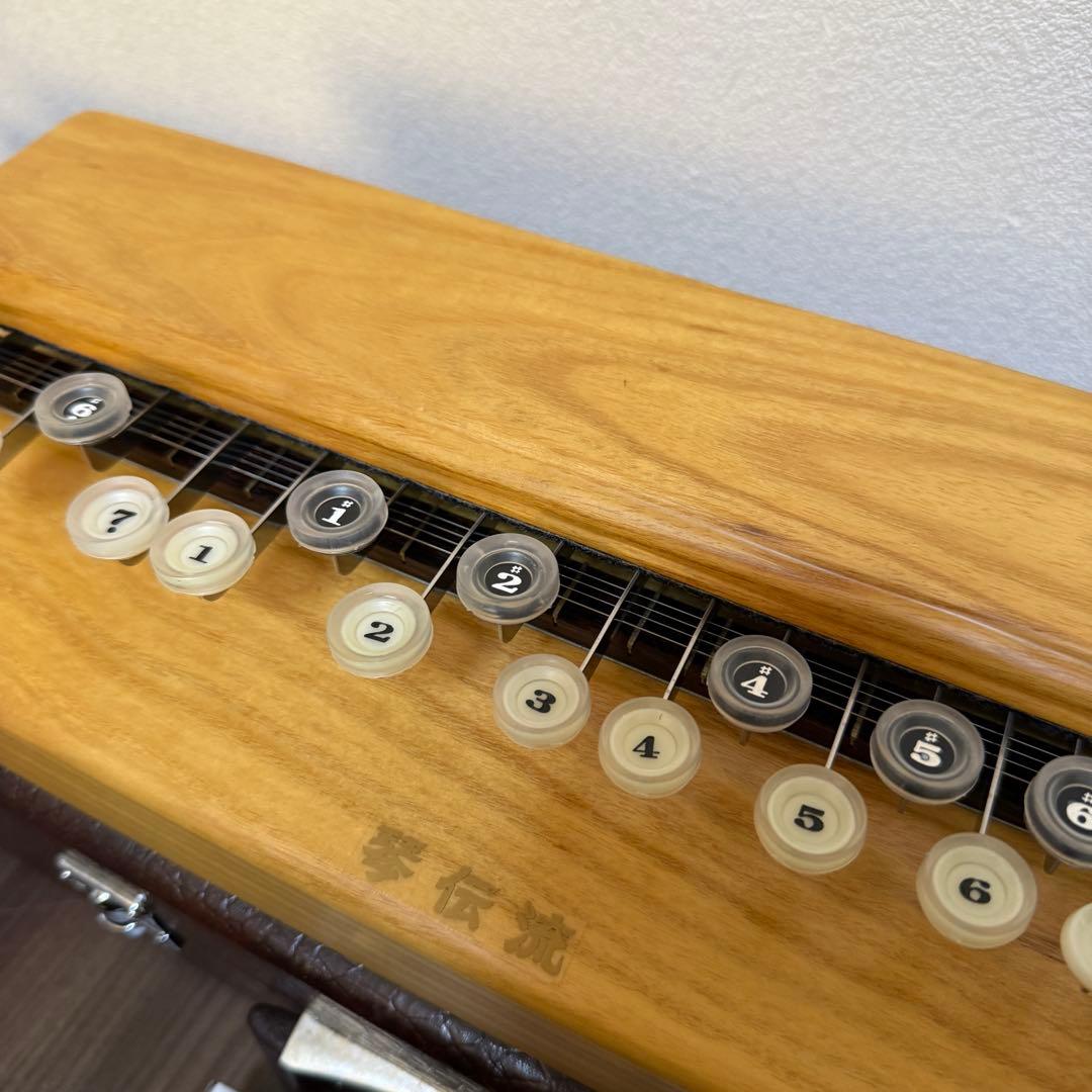 極美品 琴伝流 大和 ハードケース 鍵付き 付属品多数 ピック