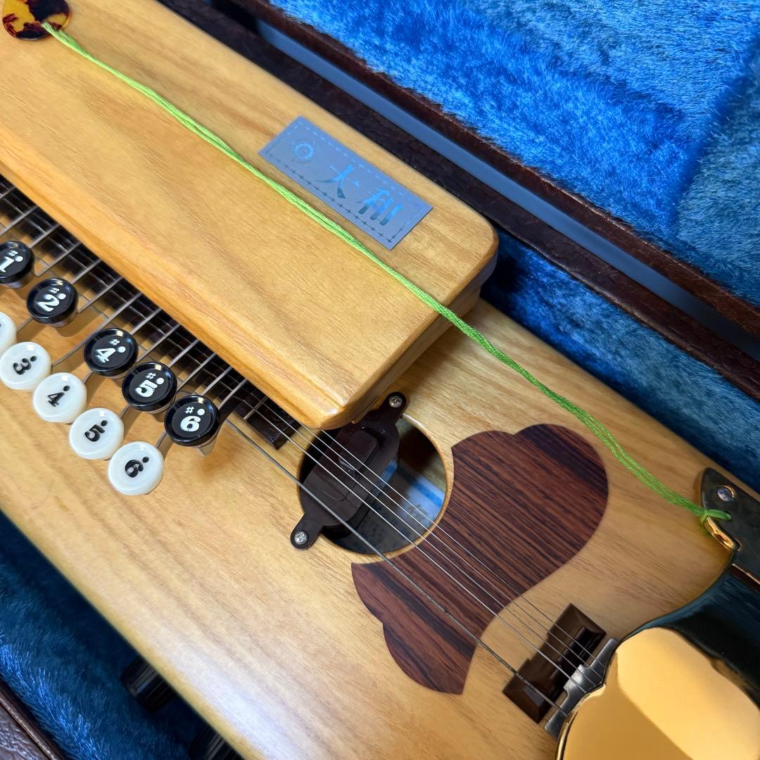 極美品 琴伝流 大和 ハードケース 鍵付き 付属品多数 ピック