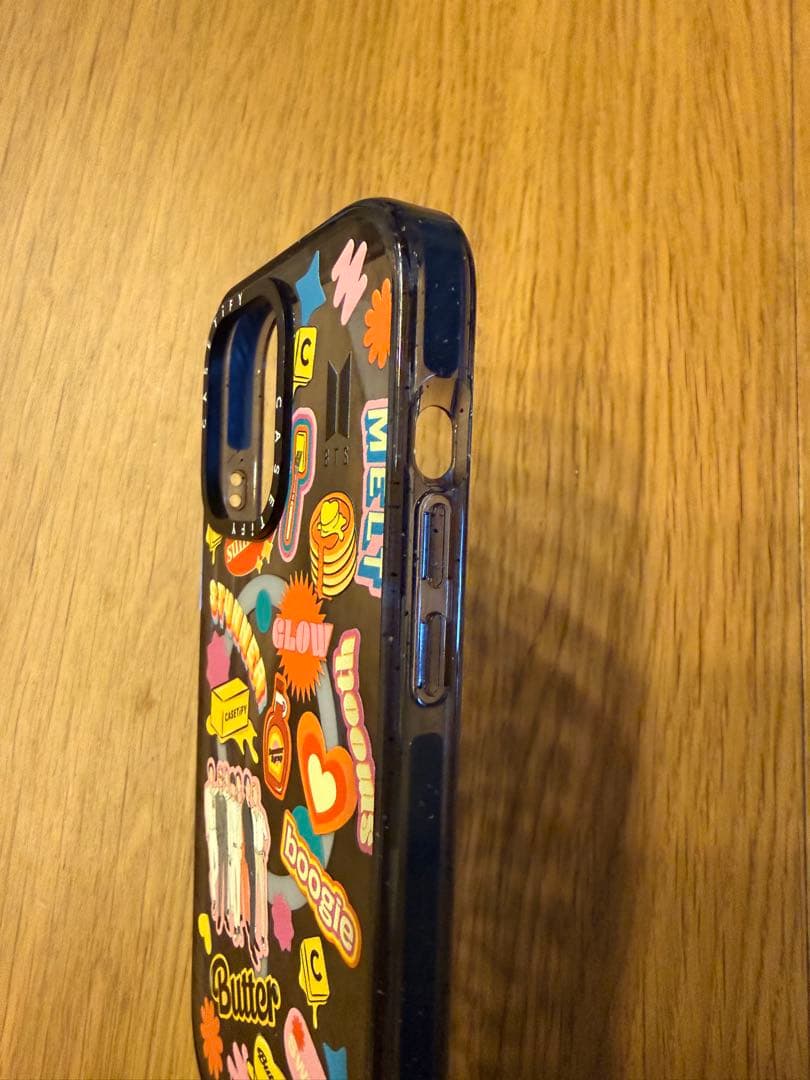 casefity iPhone15proMAX BTS Butterケース