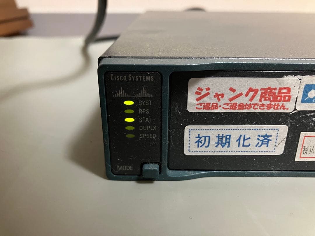 Cisco Catalyst 2960G 起動確認済 CCNA資格勉強