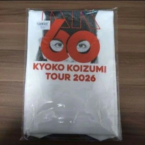 小泉今日子/Tシャツ（白）/KK60 コイズミ記念館 コンサート2026