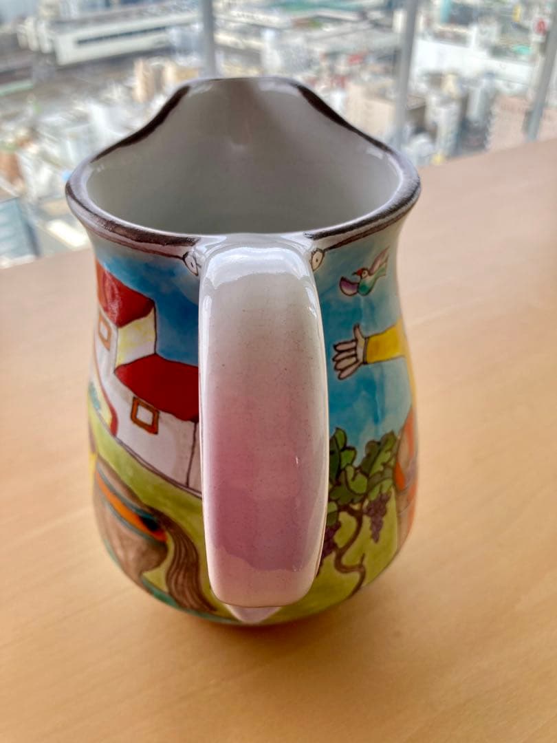 ☆超希少 大特価SALE！！デシモーネ 葡萄の収穫と馬柄 花瓶