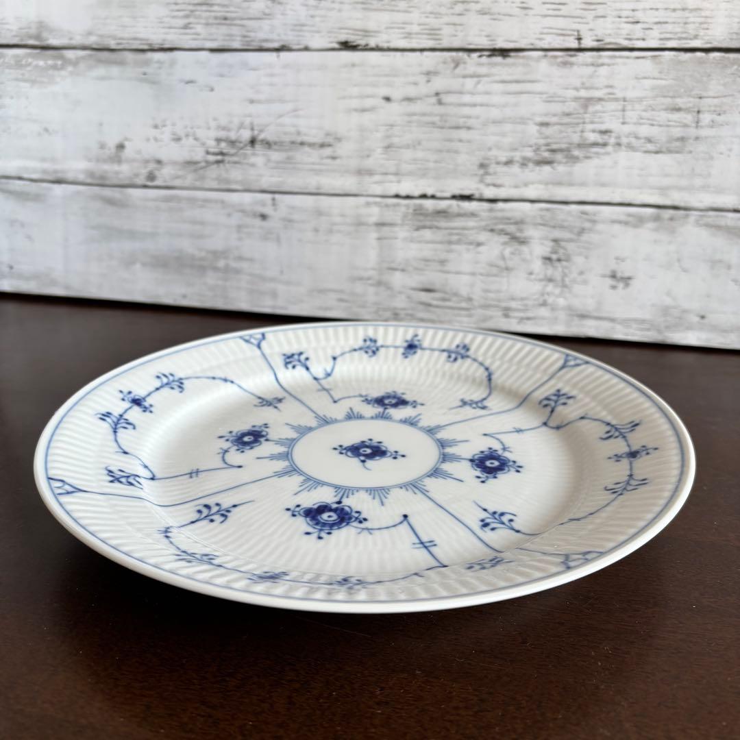 ロイヤルコペンハーゲン　ブルーフルーテッド　27cmプレート