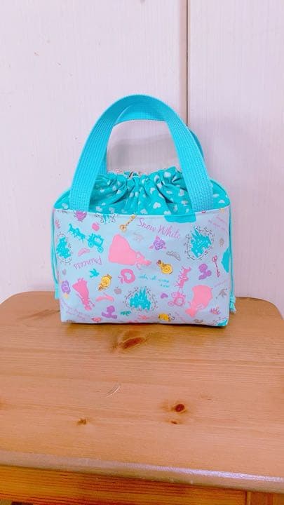 ハンドメイド 入園入学準備 保冷バッグ 巾着
