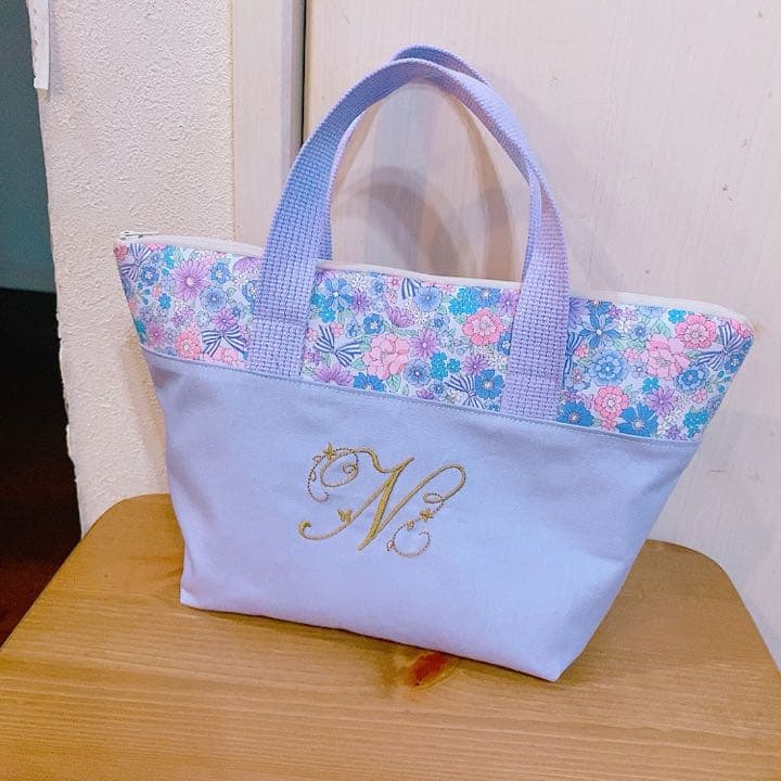 ハンドメイド 入園入学準備 保冷バッグ 巾着