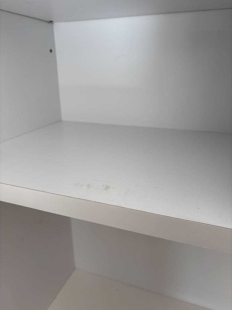 【引き取り限定】大川家具 国産 食器棚 幅90 完成品 MOISS