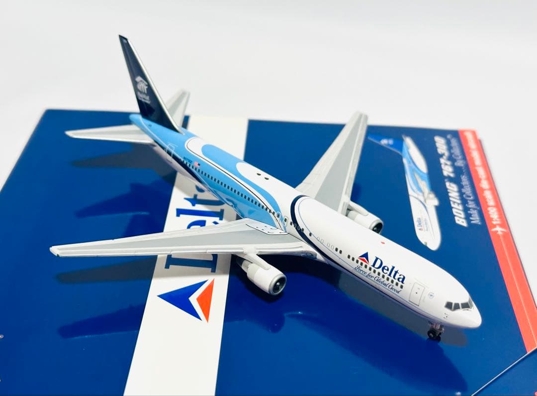 Gemini 1/400 B767-300 デルタ航空 Habitat特別塗装