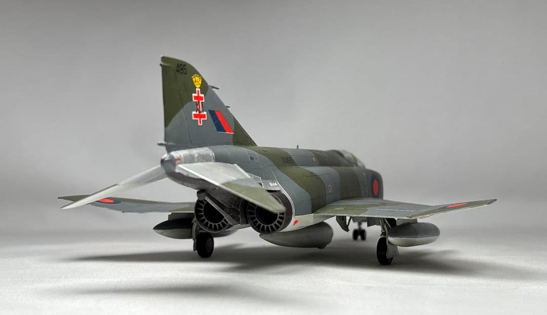 【完成品】フジミ 1/72 ブリティッシュ ファントム F-4M