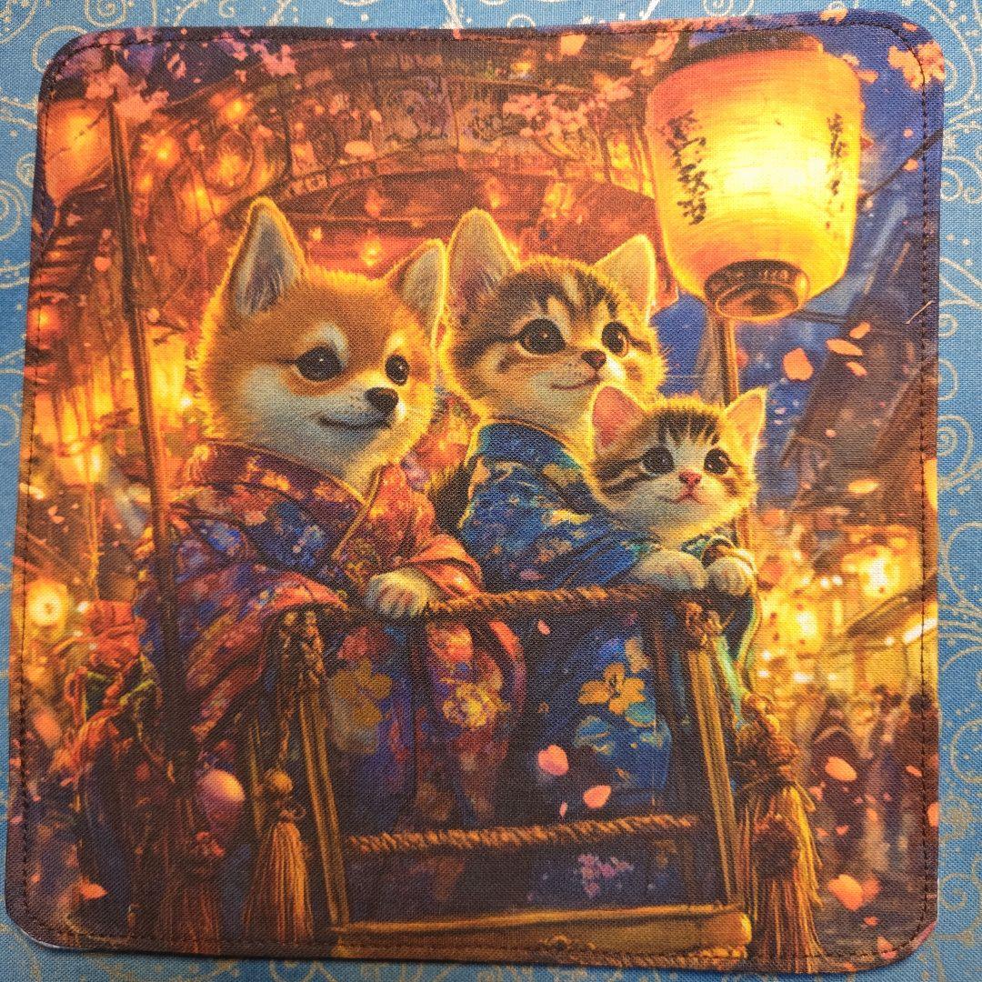 haru♪　ハンカチ　ネコちゃん柄　18枚