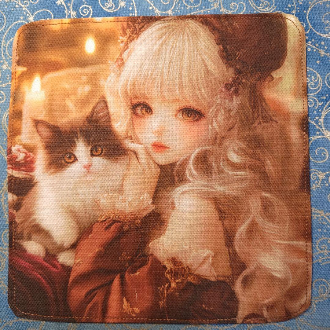 haru♪　ハンカチ　ネコちゃん柄　18枚