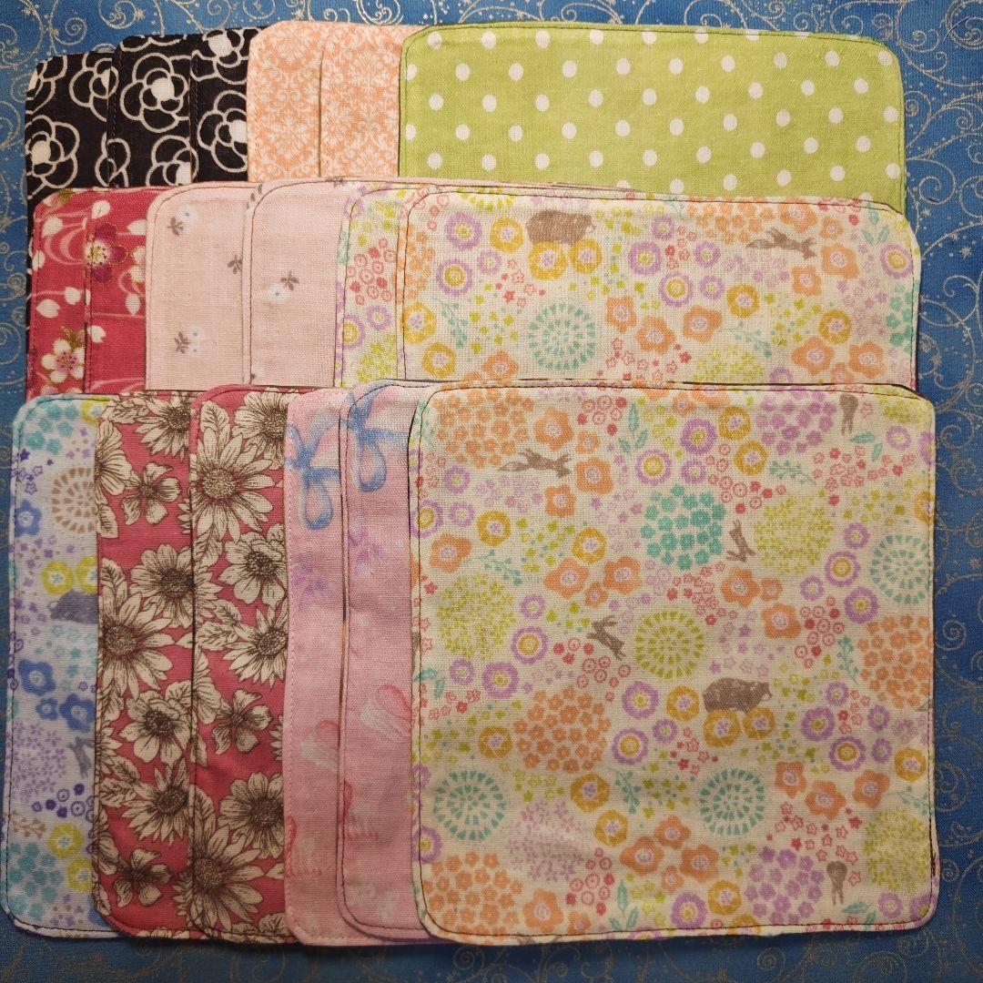 haru♪　ハンカチ　ネコちゃん柄　18枚