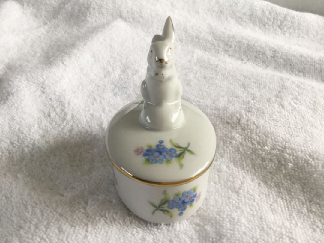 リンドナー　うさぎ　エッグボンボニエール　Lindner エッグ ボンボニエール