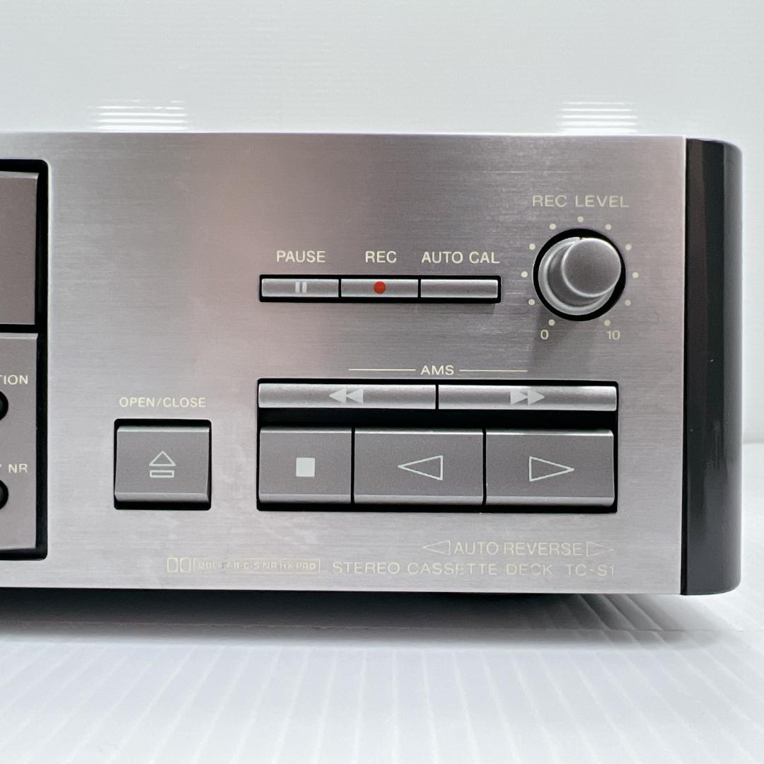 【良品✨】SONY カセットデッキ プレイヤー TC-S1 DOLBY-S
